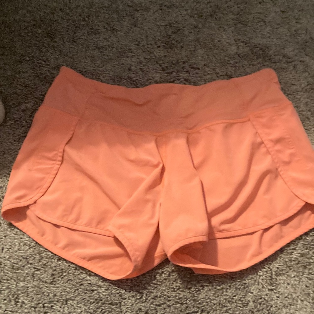 Peach Lululemon speed ups